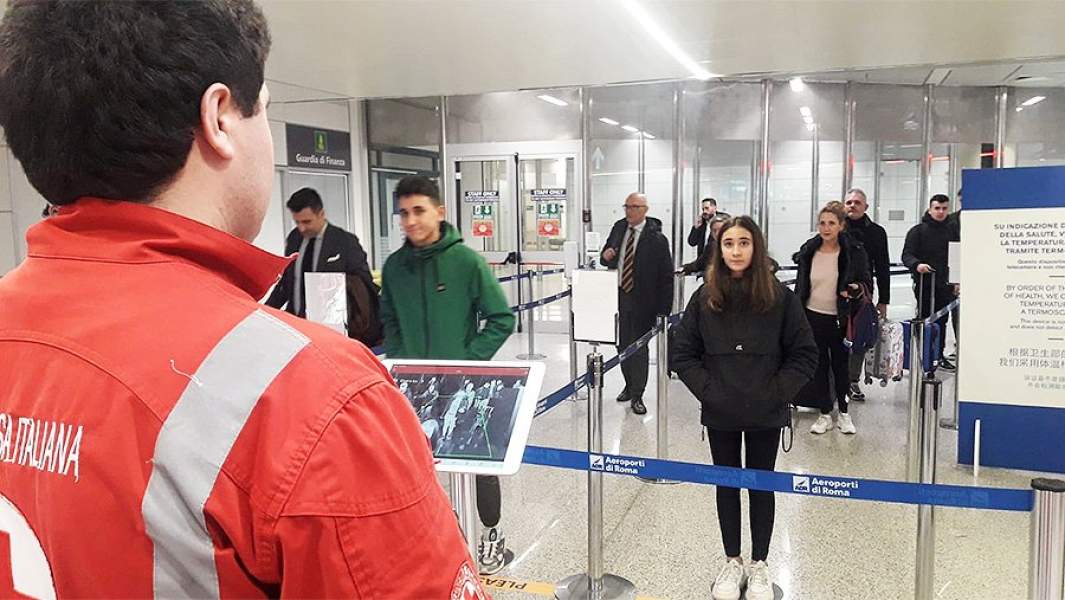 коронавирус китай контроль италия