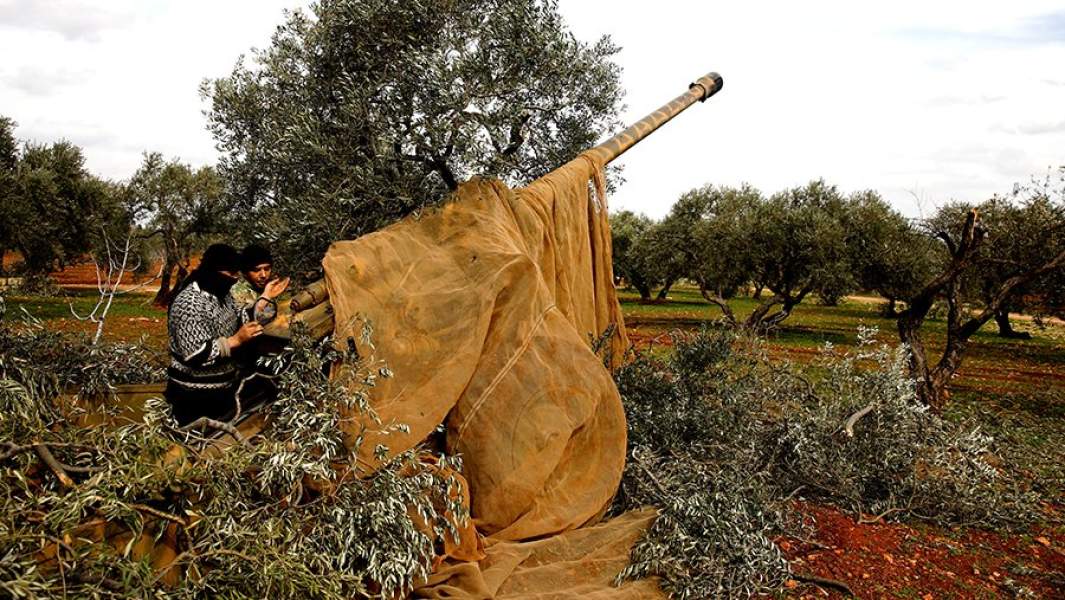 Сирийская армия возле Идлиба