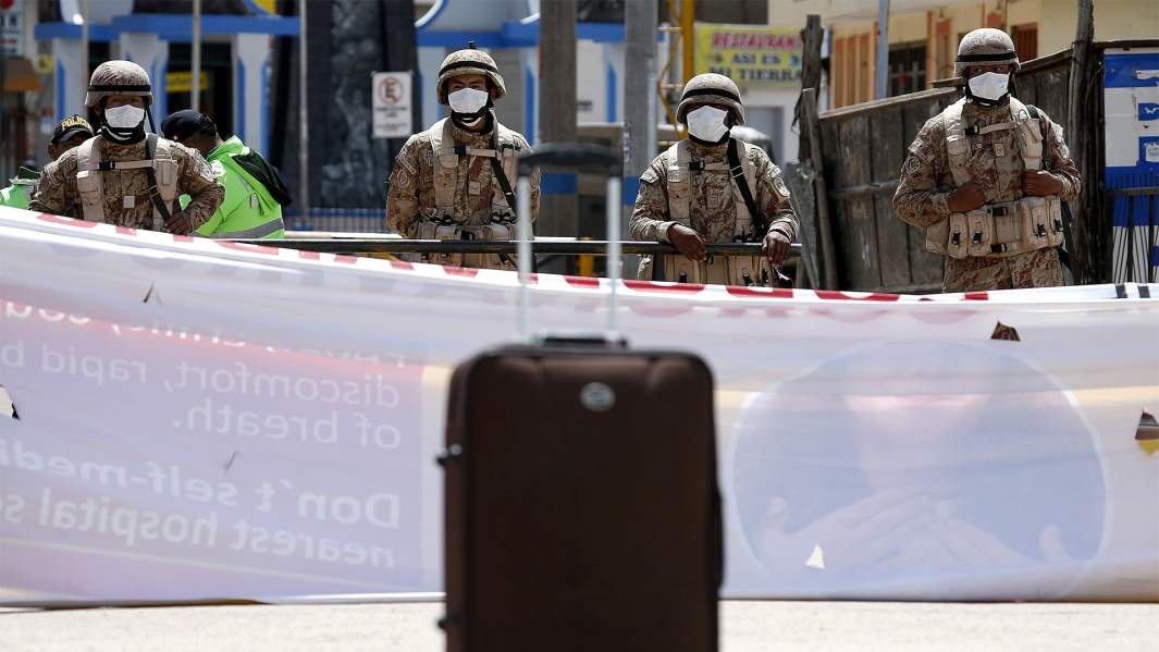 южная америка коронавирус