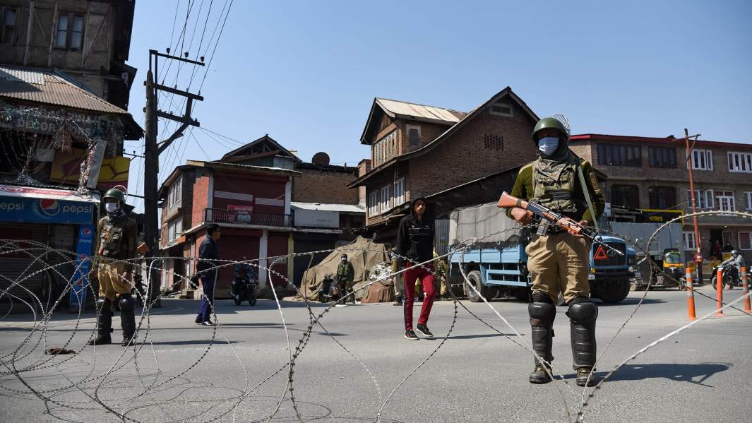 Индийские солдаты Сринагаре