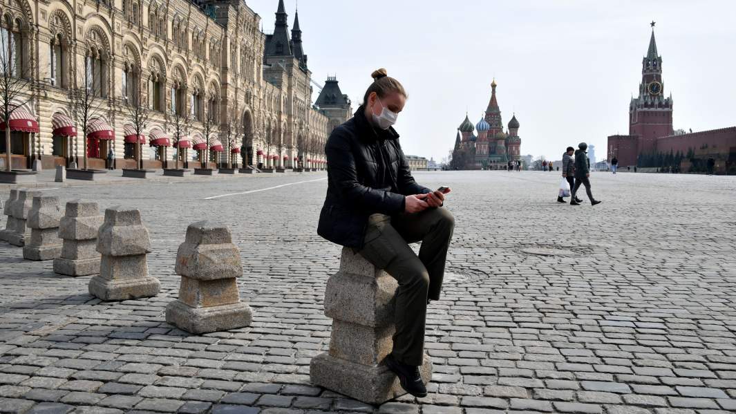 маска город вирус