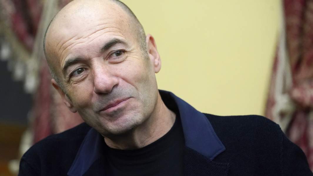 Композитор Игорь Крутой во время пресс-конференции певца Димаша Кудайбергена в усадьбе А.К. Поливанова