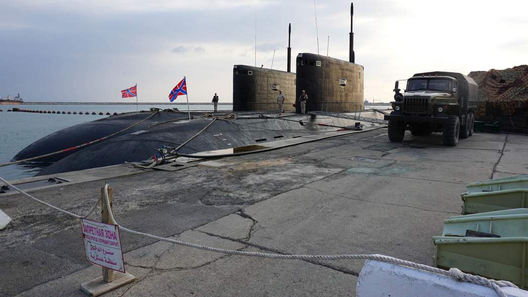 Российские подводные лодки в Сирии