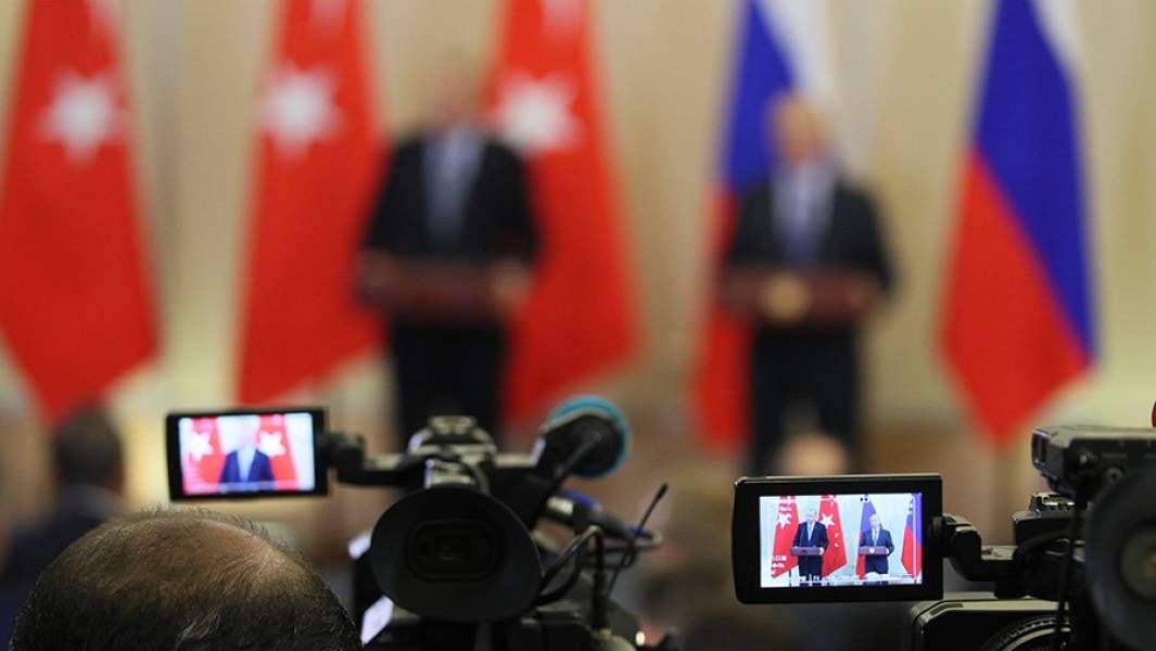 встреча Путина и Эрдогана