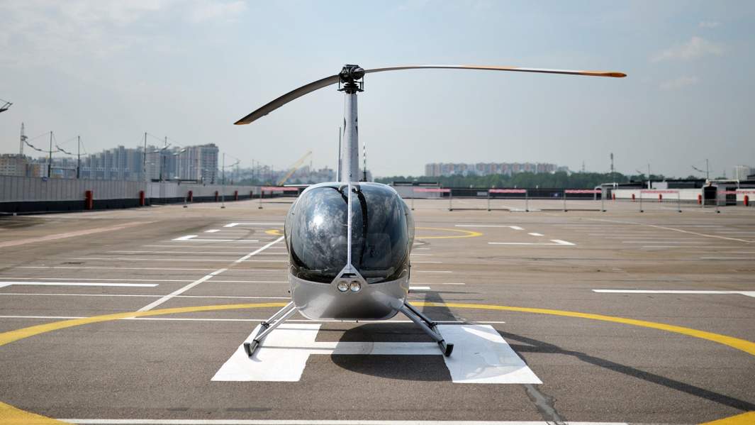 Парковка вертолета