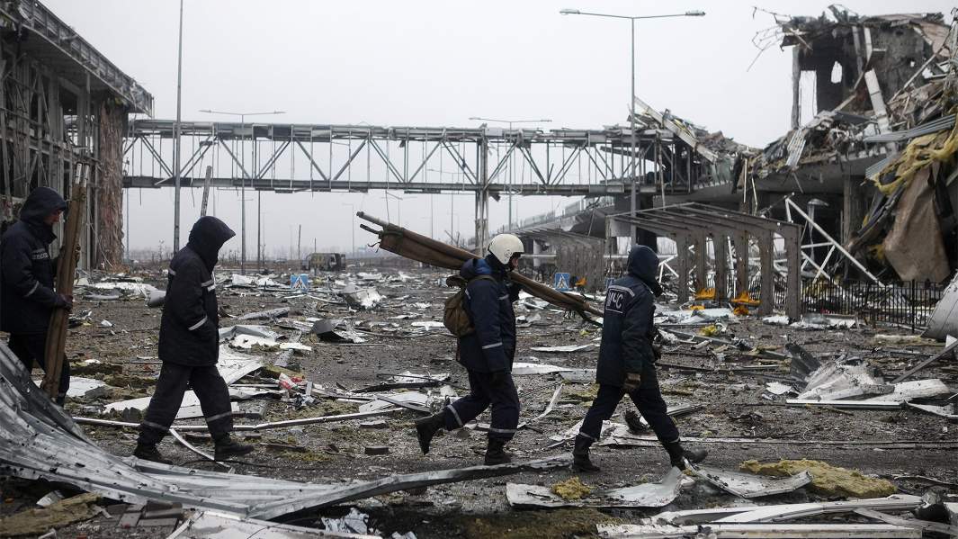 украина днр аэропорт война