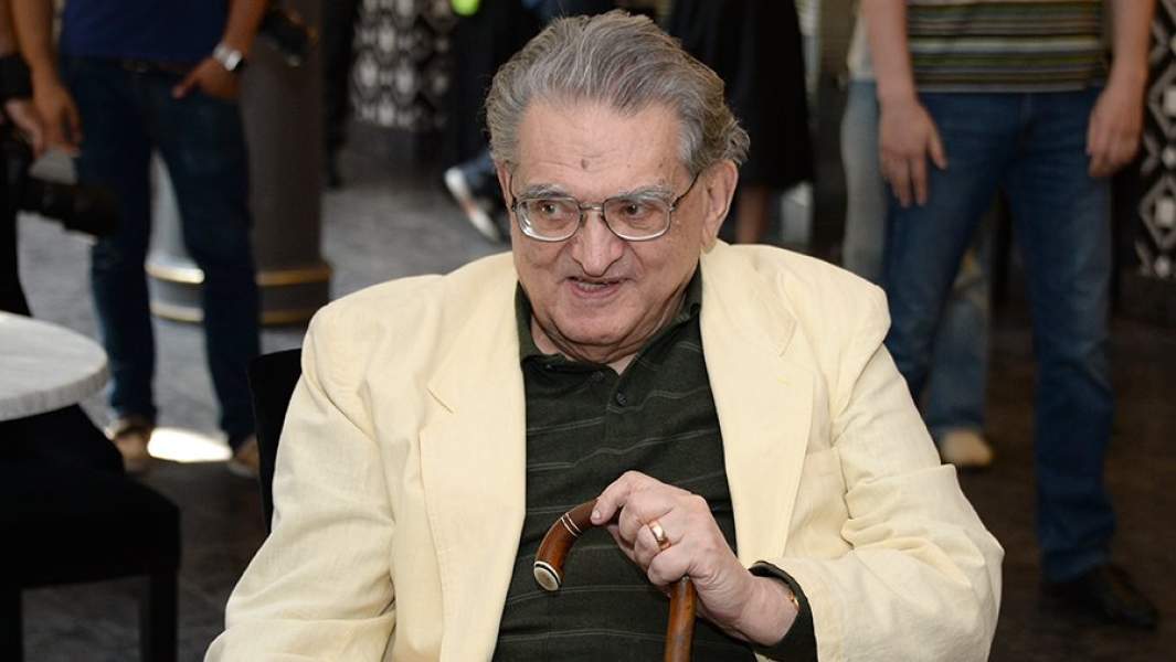 Драматург Леонид Зорин на закрытии 89-го сезона Московского драматического театра имени М. Н. Ермоловой. 16 июля 2015 года