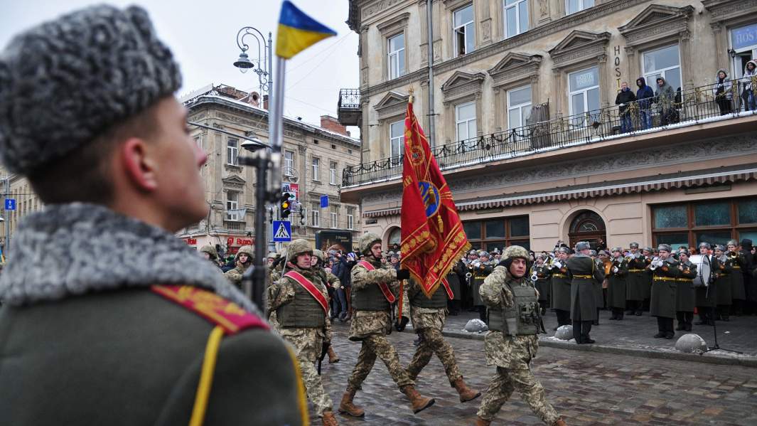 Военнослужащие вооруженных сил Украины 