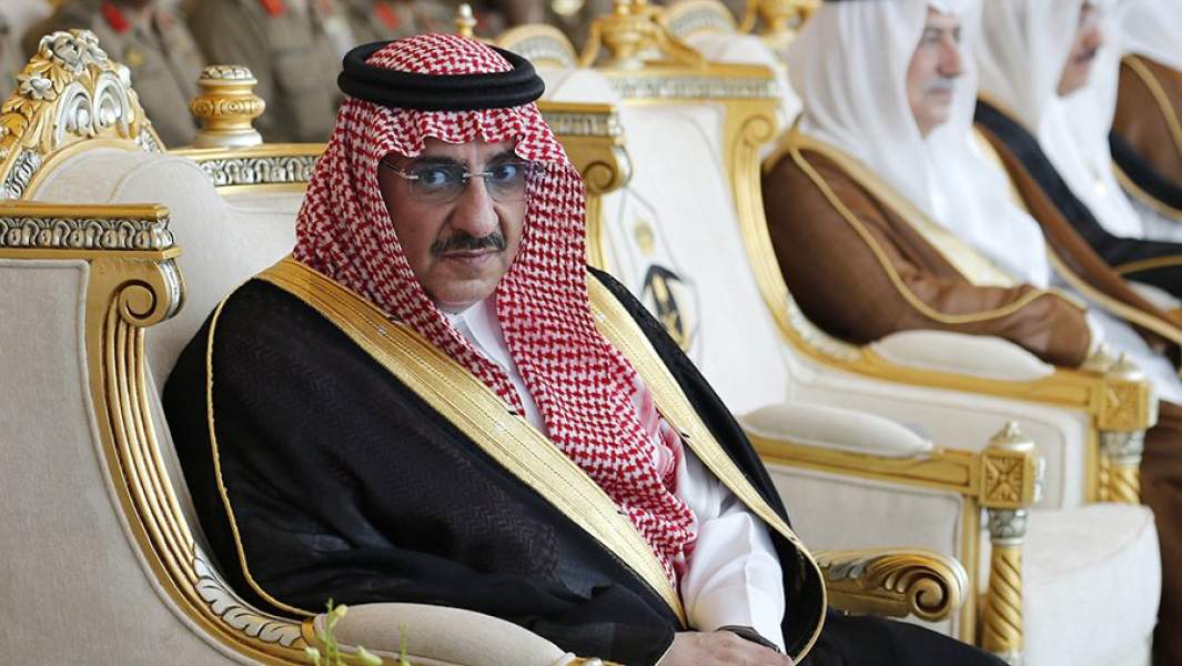 Бывший наследный принц Саудовской Аравии Мухаммед бен Наиф аль Сауд на военном параде в Мекке