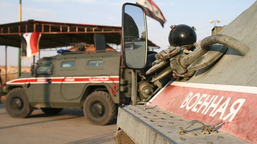 Колонна российской военной полиции