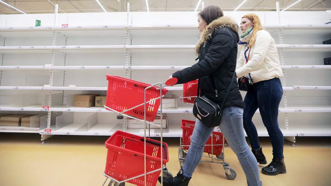 пустые полки