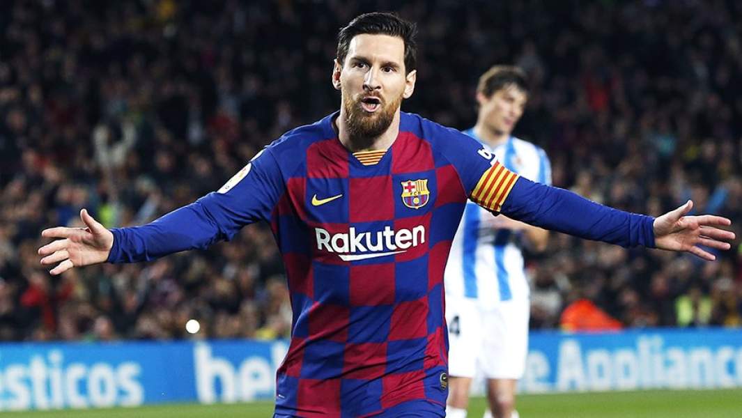 Нападающий и капитан испанского клуба «Барселона» Лионель Месси