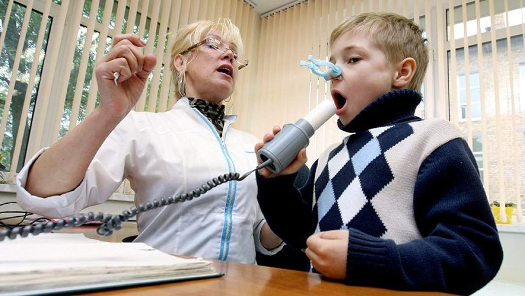 В аллерго-респираторном отделении Клинико-диагностического центра