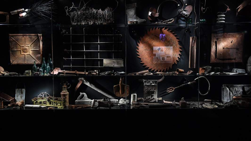 Фрагмент новой постоянной экспозиции «ГУЛАГ в судьбах людей и истории страны» в Музее истории ГУЛАГа в Москве