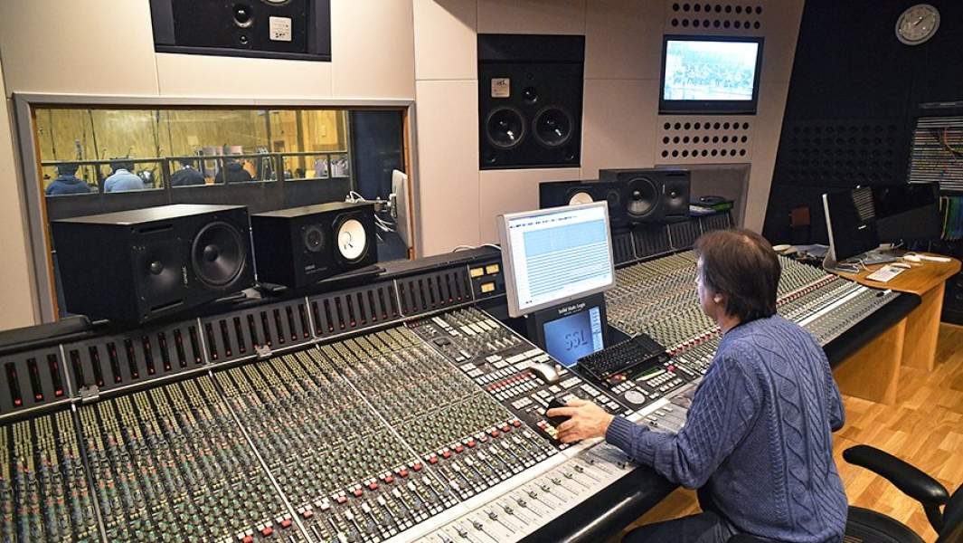 Аппаратура звукозаписывающей студии «Мосфильм»