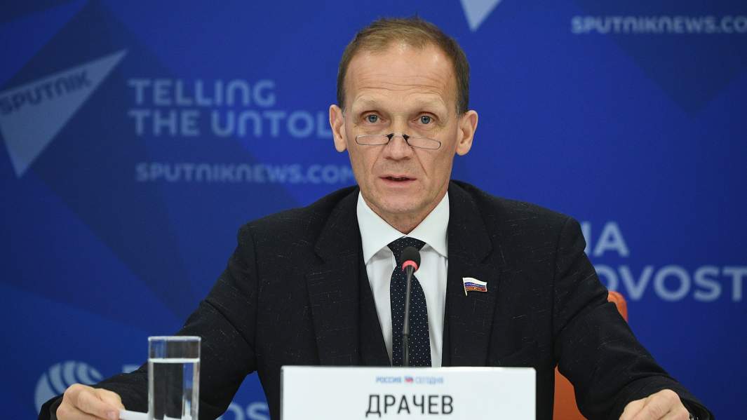 Президент Союза биатлонистов России Владимир Драчев