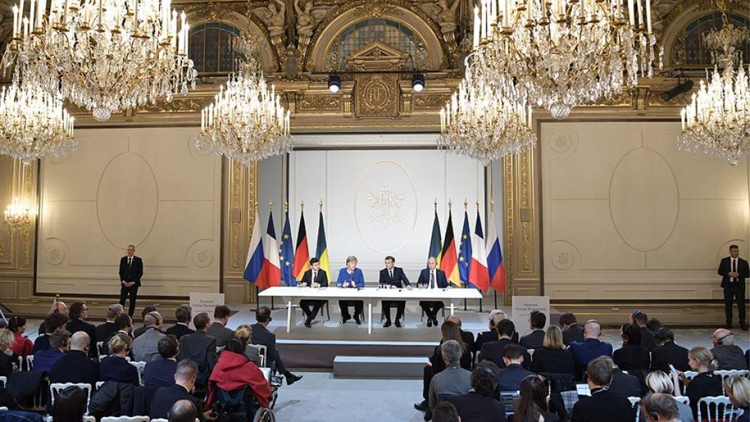 Саммит в «нормандском формате» в Париже
