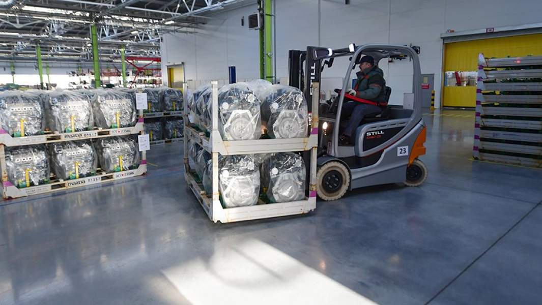  На заводе Mazda Sollers Manufacturing Rus во Владивостоке