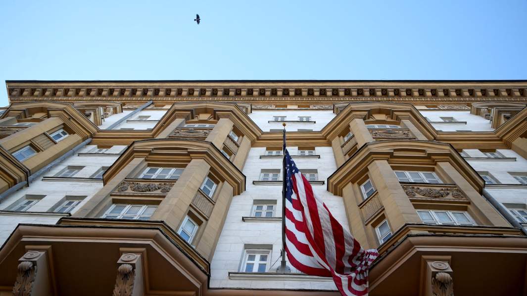 Здание посольства США в Москве