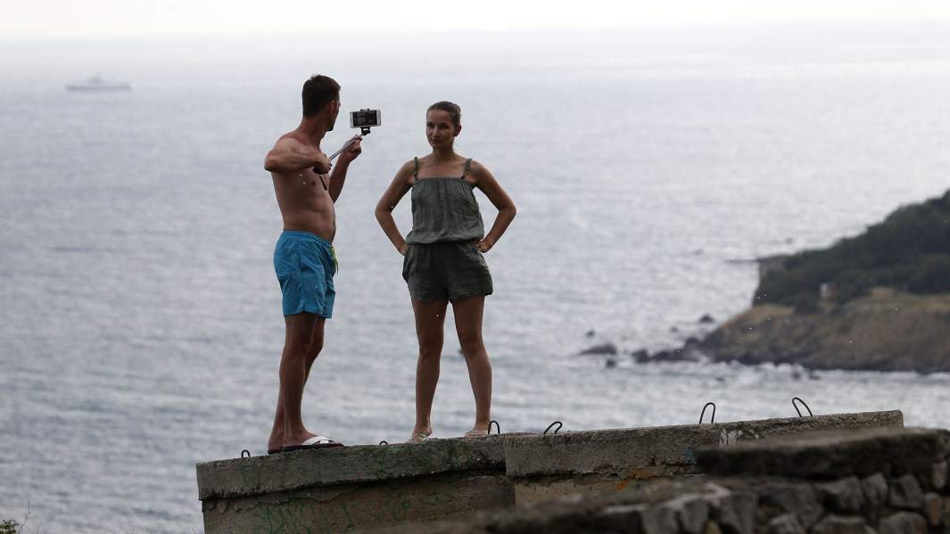 отдых море съемка