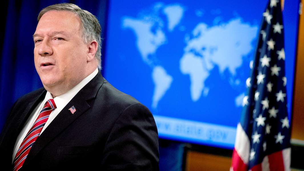 Госсекретарь Майк Помпео
