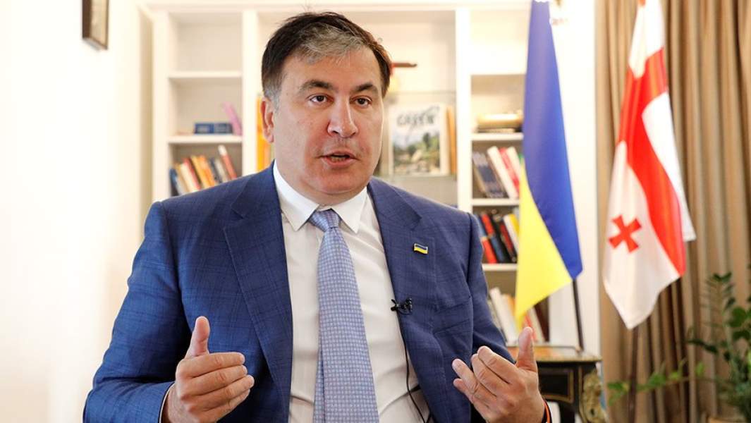 Михаил Саакашвили, назначенный главой исполнительного комитета национального совета реформ Украины, во время интервью украинским СМИ