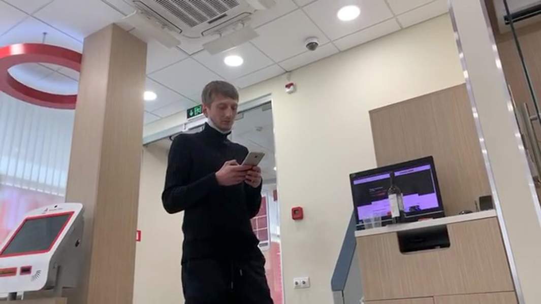 Захватчик отделения банка Алексей Барышников 