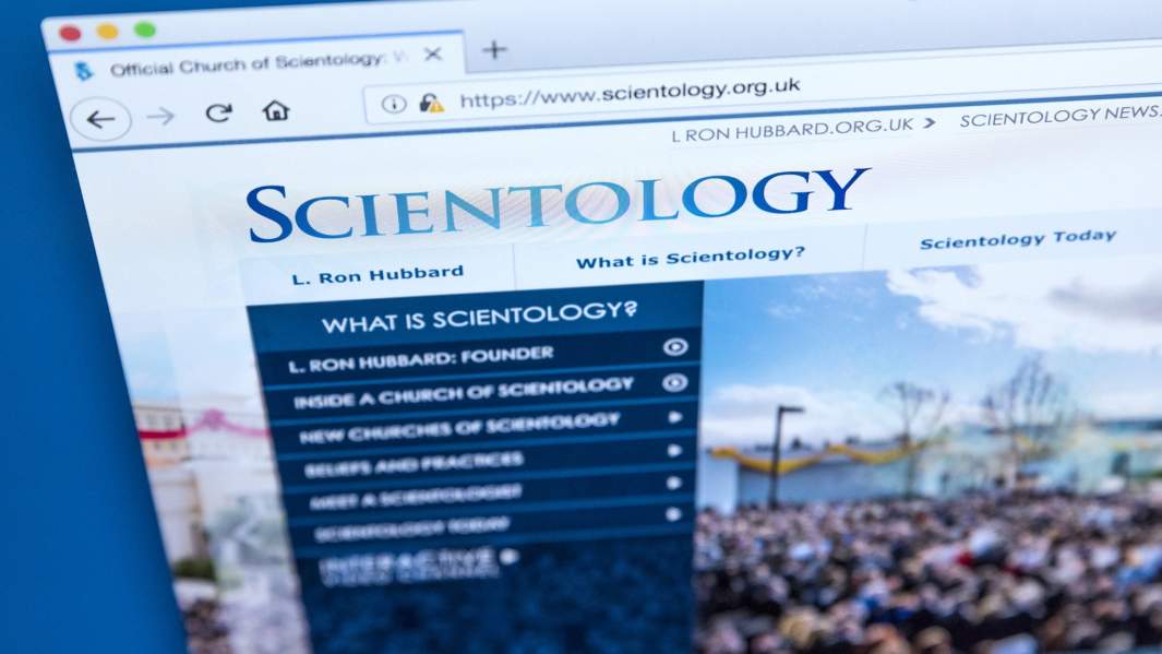 сайт саентологов