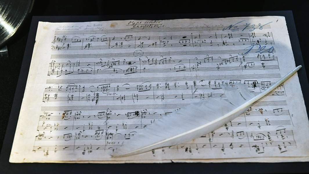 Рукопись авторского переложения балета Лебединое озеро для фортепиано