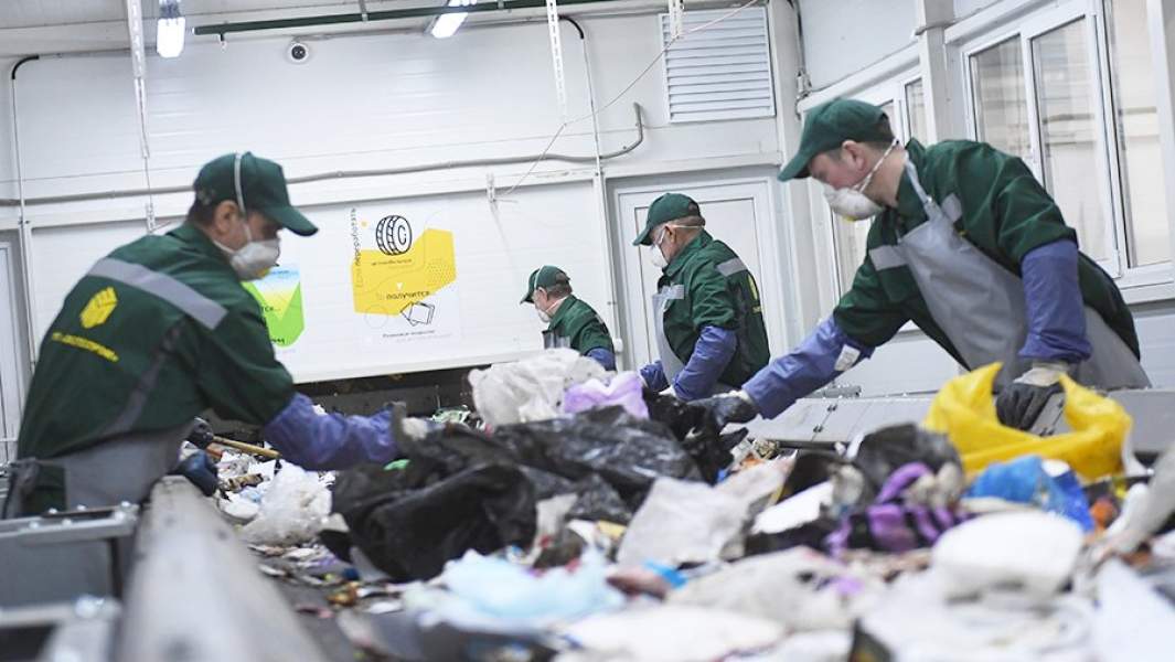 сортировка мусора