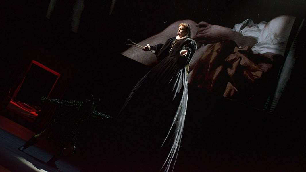 Сцена из оперы «Влюбленный дьявол»