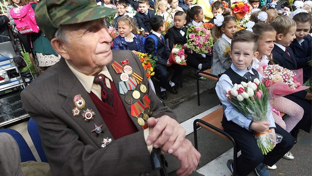 Фото на 9 мая в школу