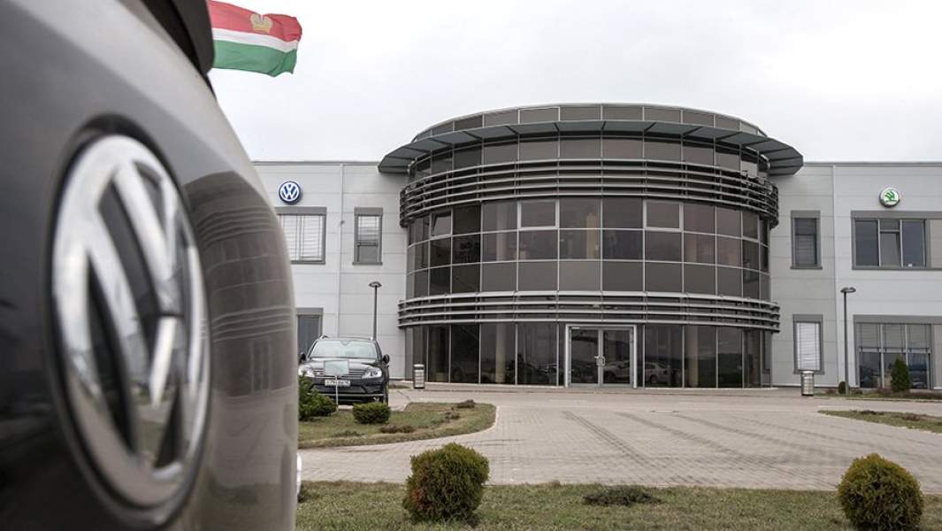 Здание завода «Фольксваген» в Калуге