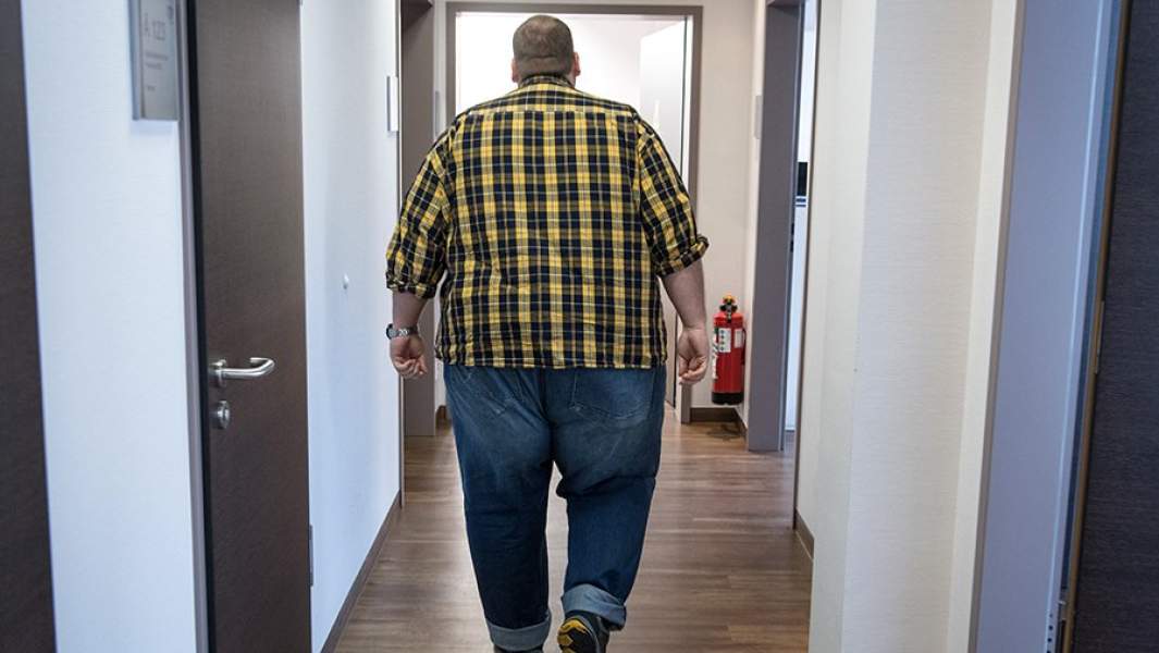 Человек с ожирением