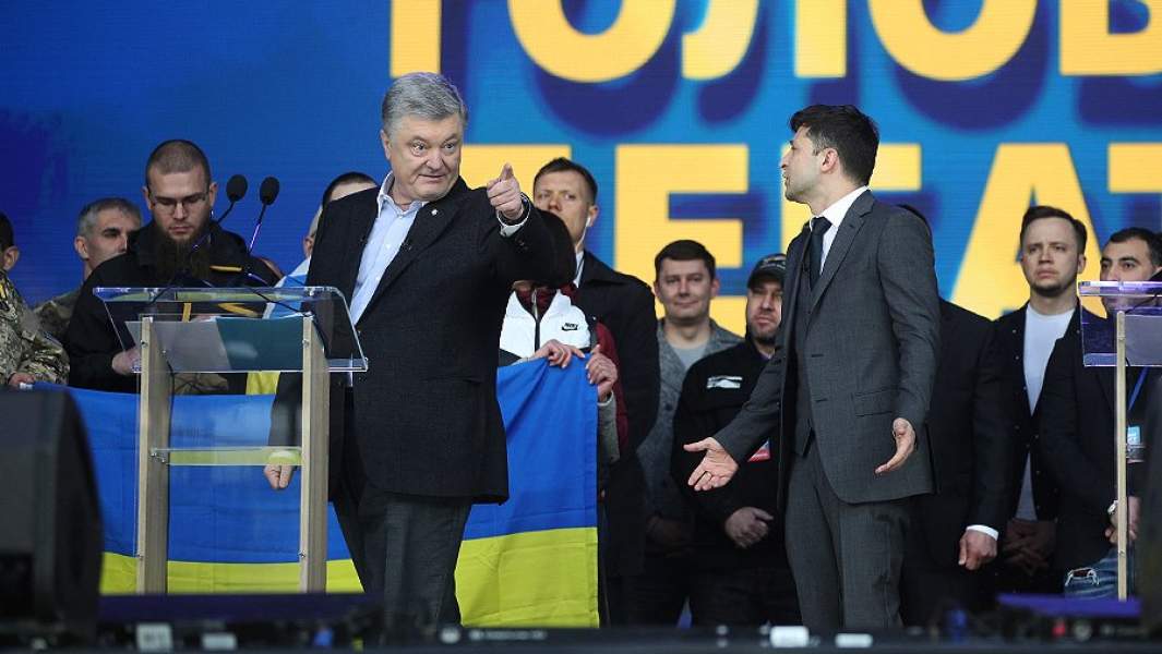 зеленский порошенко