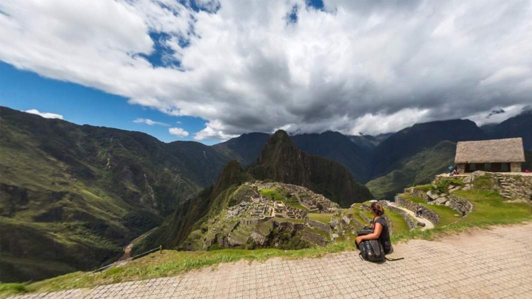 Вид на Мачу Пикчу