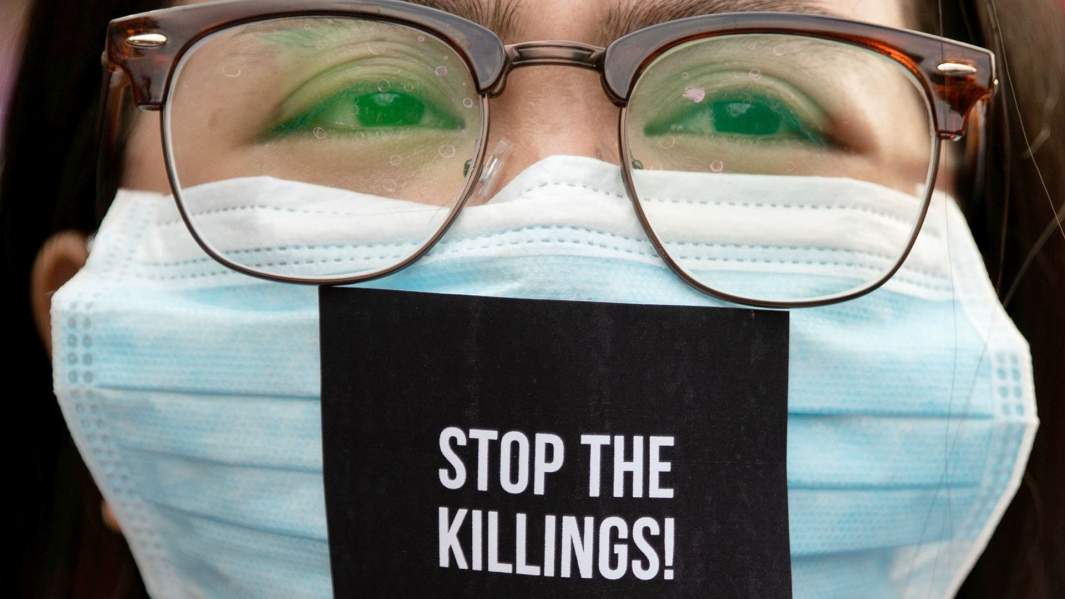 короновирус маска призыв