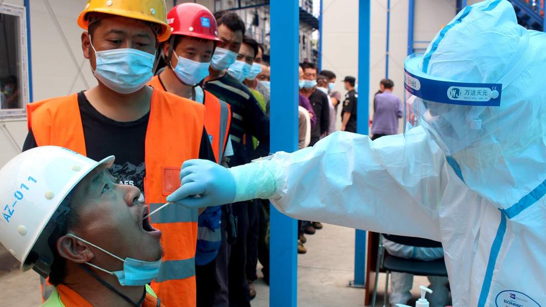 Пекин короновирус