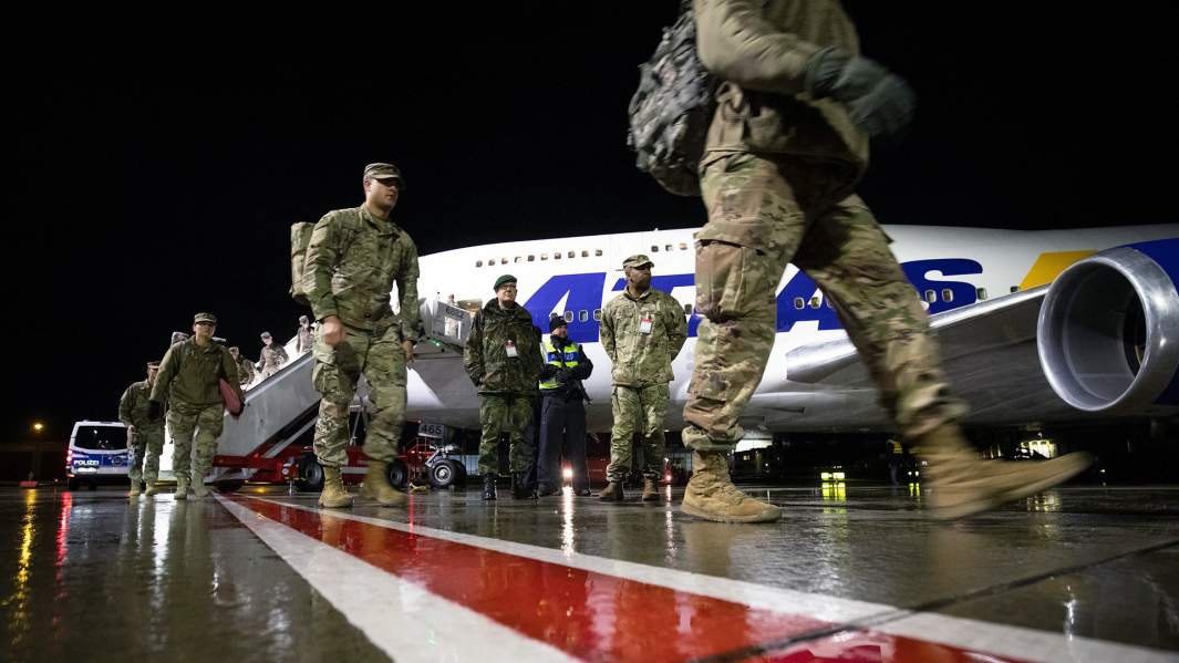 Солдаты армии США 