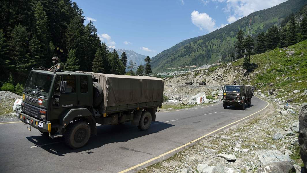  Конвой индийской армии