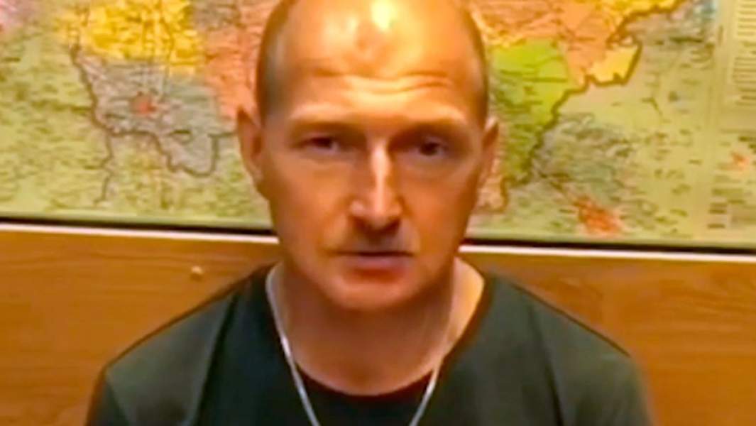 Андрей Ежов во время допроса