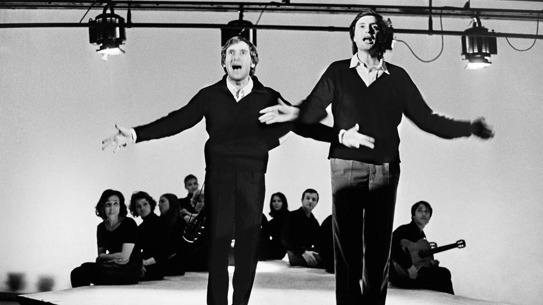 Артисты Владимир Высоцкий и Вениамин Смехов