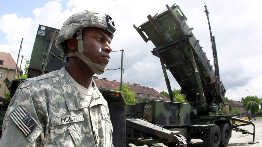 ЗРК «Patriot» на военной базе