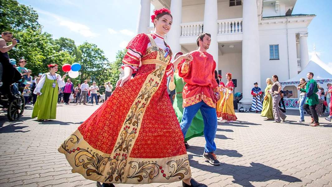Празднование Дня России в Минске в 2019 году