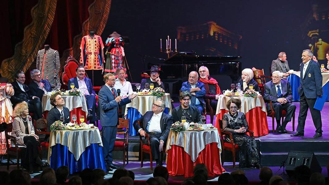 Съемки «Театральной гостиной Рудольфа Фурманова»