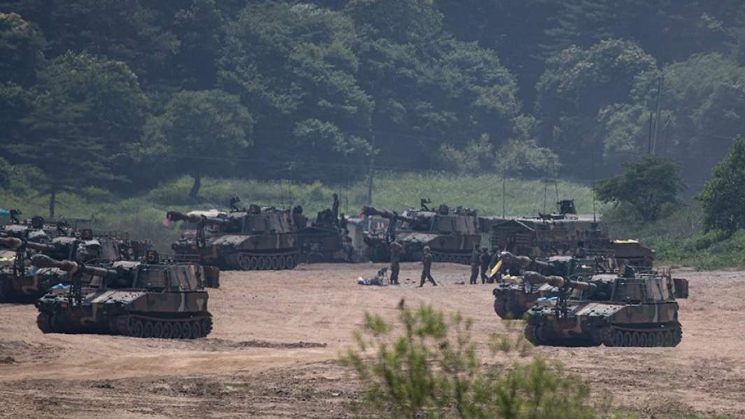 Южнокорейские самоходные артиллерийские установки K-9