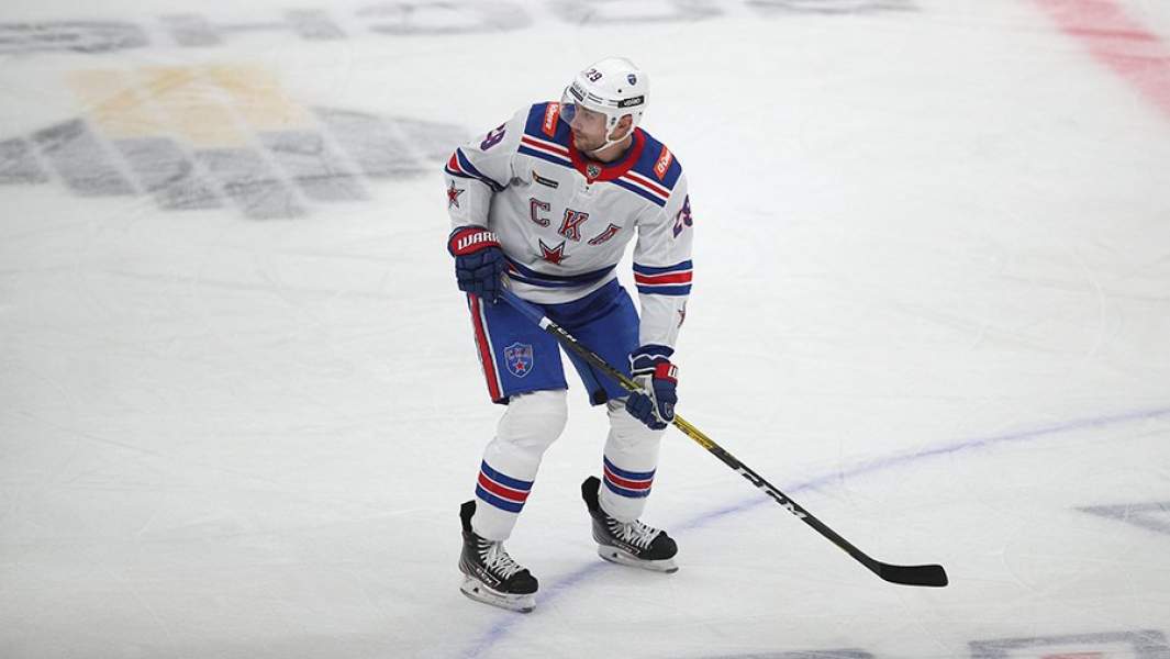 Игрок ХК СКА Илья Каблуков