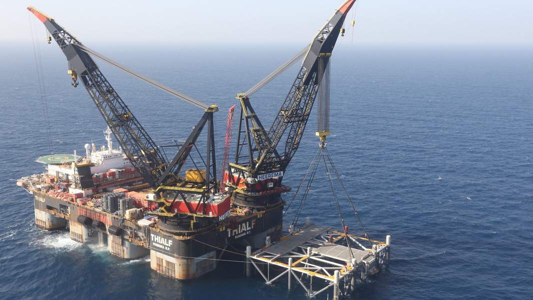 Израильское газовое месторождение «Левиафан»