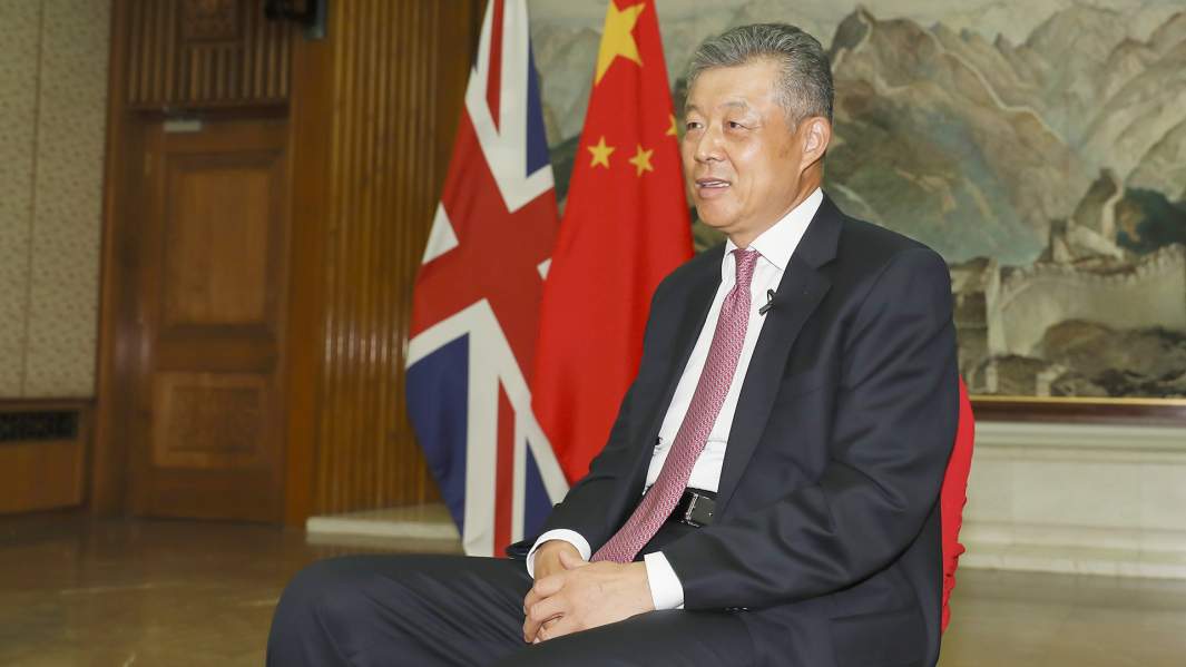  Посол Китая в Великобритании Лю Сяомин