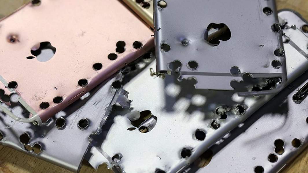 Переработка смартфонов Iphone на фабрике в Остине, США